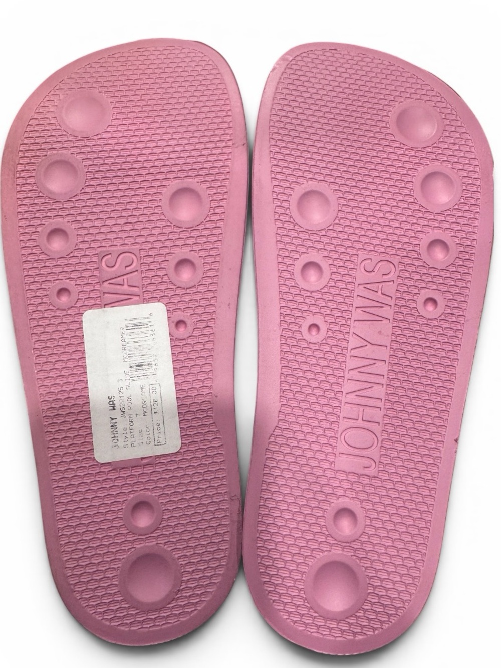 Johnny Was Slides, McDreamer Platform Floral Tropical Print Size 7 - Picture 11 of 14
